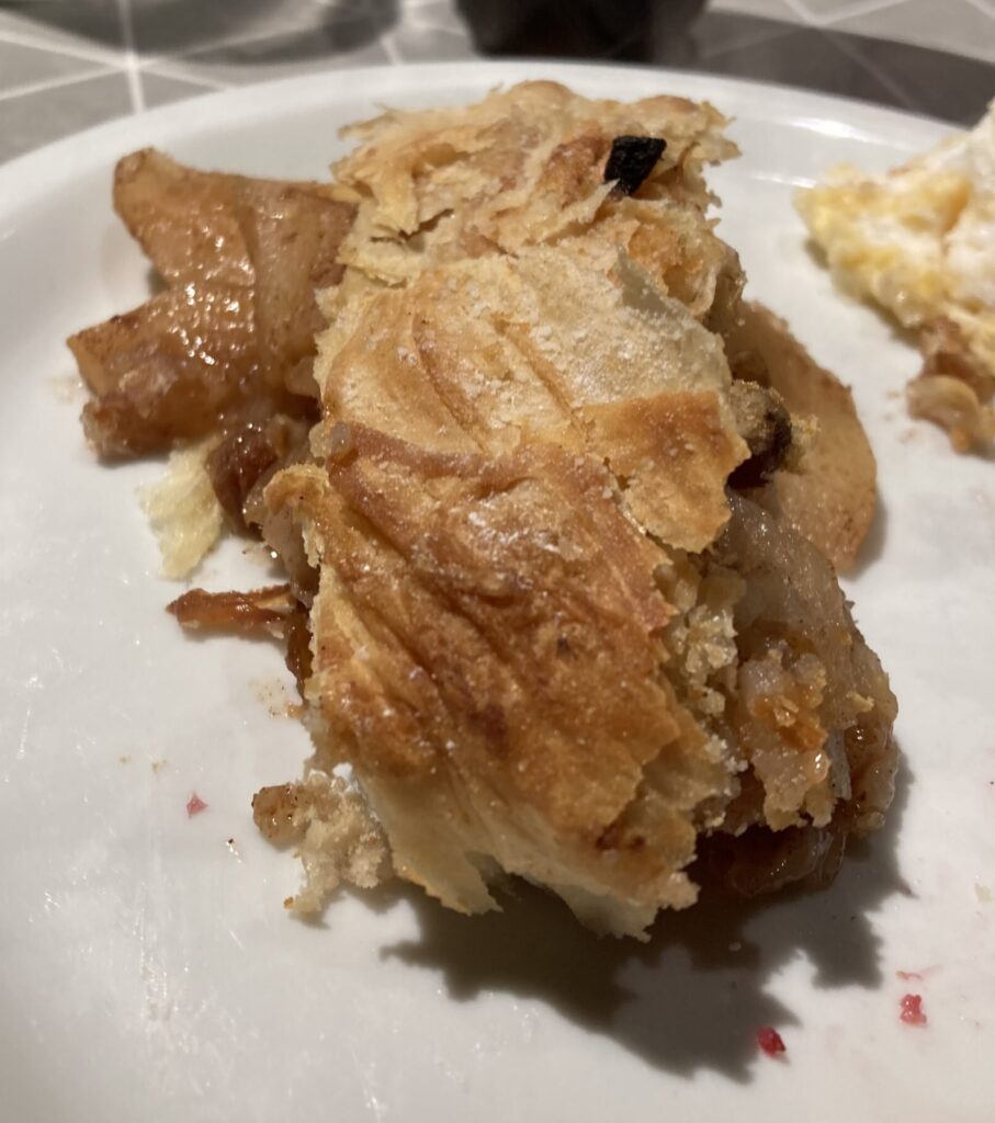 Home-made Strudel at Edelweis Cooking School
