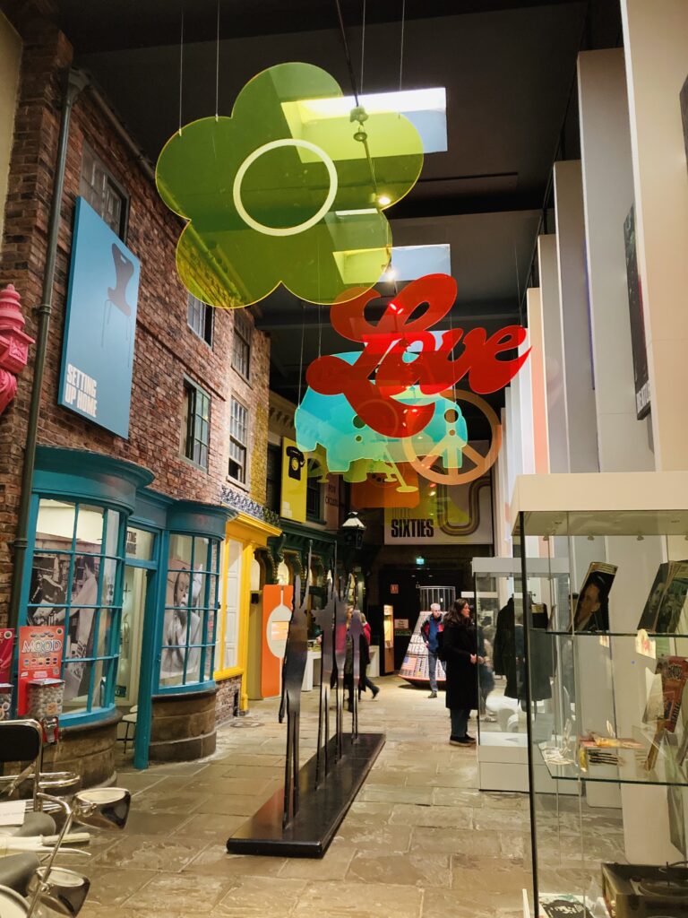 1960s recreated street at the Castle Museum York