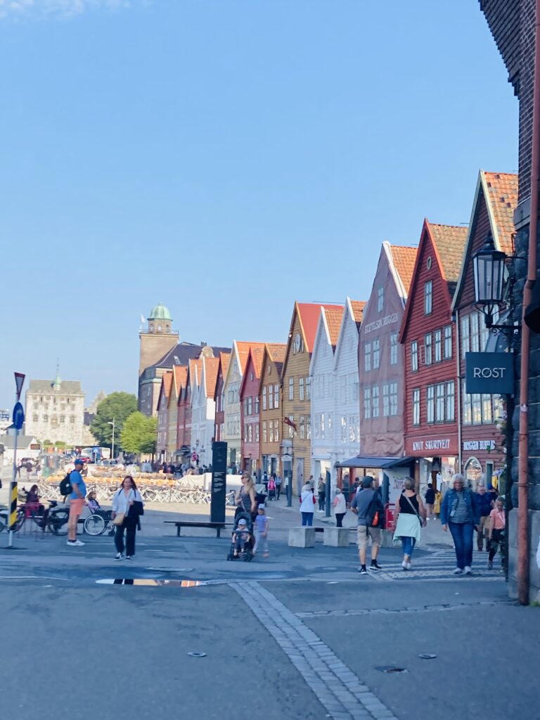 Brygge Bergen with kids